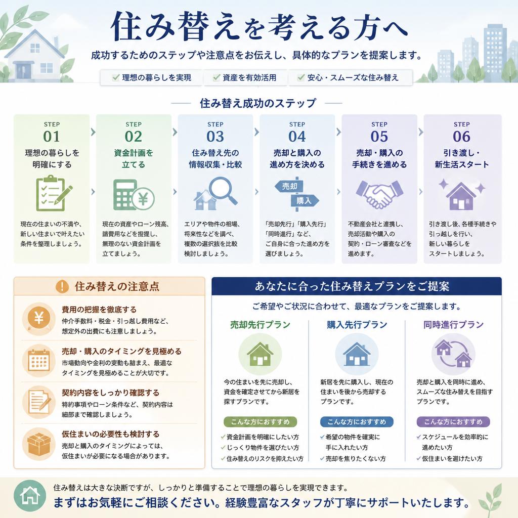 4. 住み替え成功のポイント