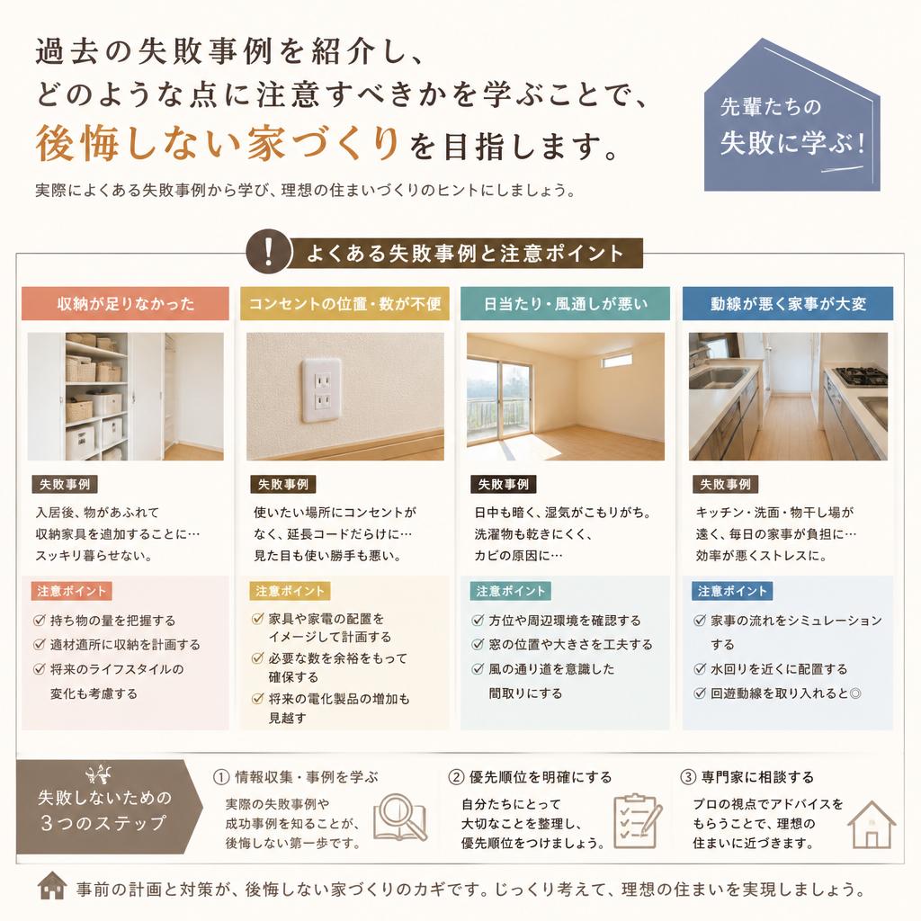 5. 住宅購入時の失敗例