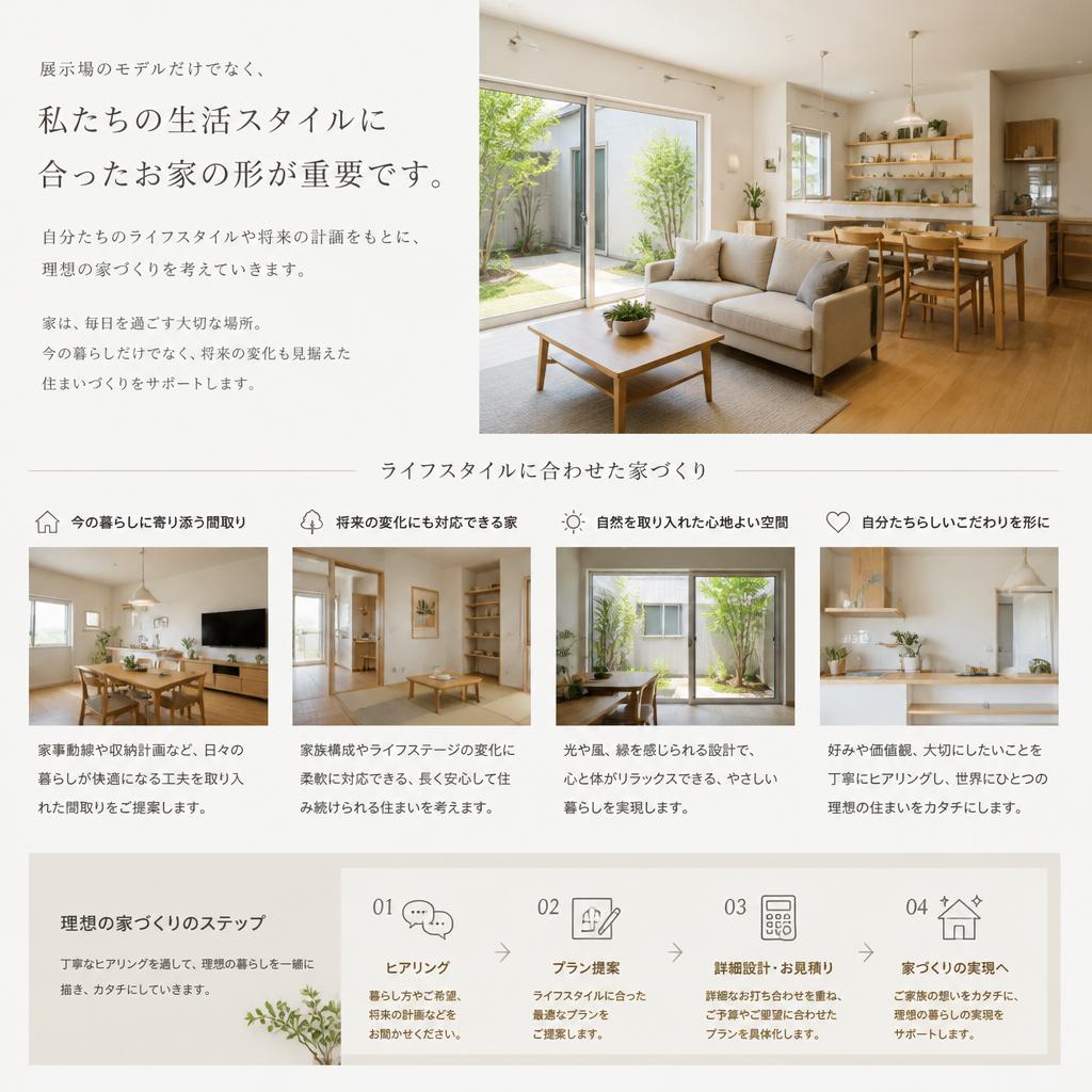 自分たちのライフスタイルを重視する