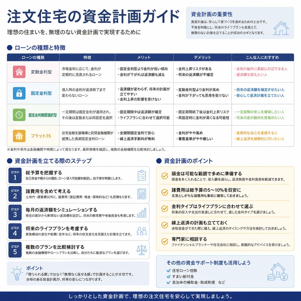 費用とローン：家づくりの賢い資金計画